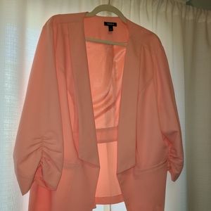 Torrid crepe jacket